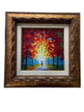 S. Ilyayev Morning Mist Serigraph on Canvas – Hand-Embellished, Framed