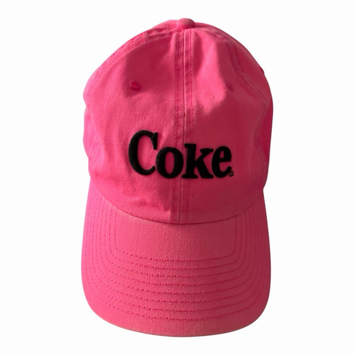 Coca-Cola Pink Coke Embroidered Adjustable Baseball Cap Hat