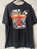 Under Armour Slam Dunk Indy Car Racing Graphic T-Shirt Men’s Size Large Black