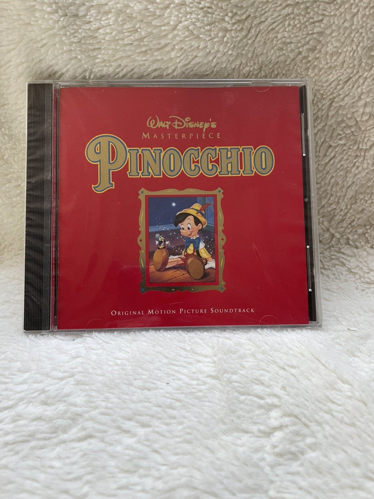 Disney Pinocchio CD Soundtrack Walt Disney Records 1940/1992 Brand New & Sealed!