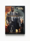Man on Fire DVD Widescreen Denzel Washington Action Thriller Movie Disc Tested