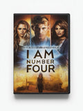 I Am Number Four DVD Alex Pettyfer Sci-Fi Action Movie Tested Complete