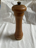 Vintage Woodpecker Woodware Pepper Grinder Wooden Brass Japan 10”
