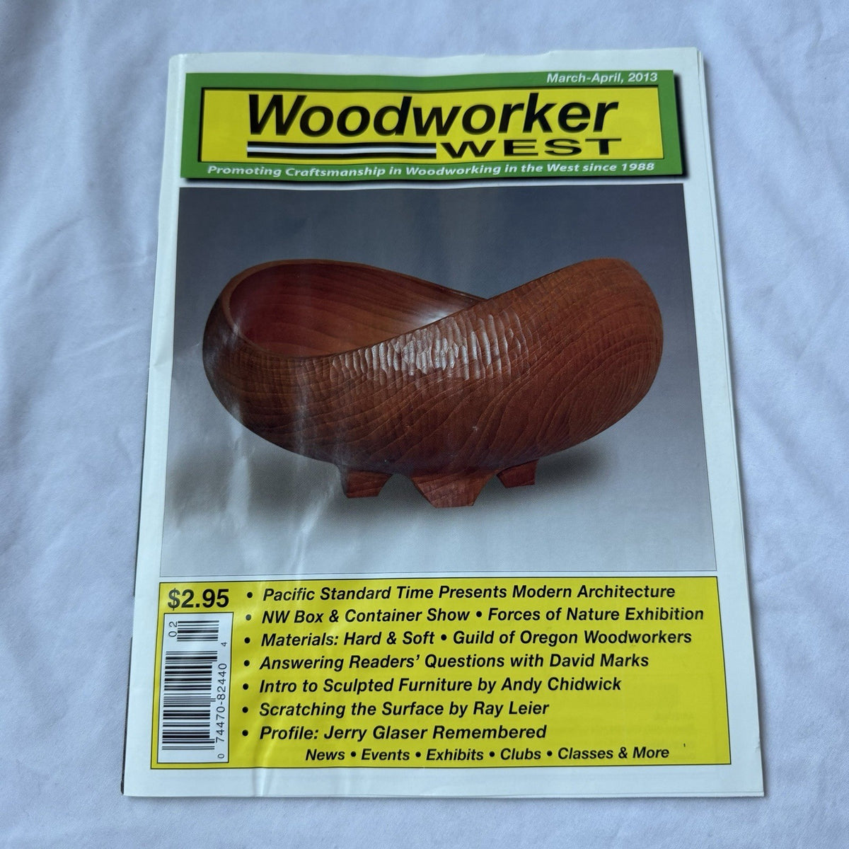 Woodworker West March April 2013 Vol 26 No 2 Sculpted Furniture