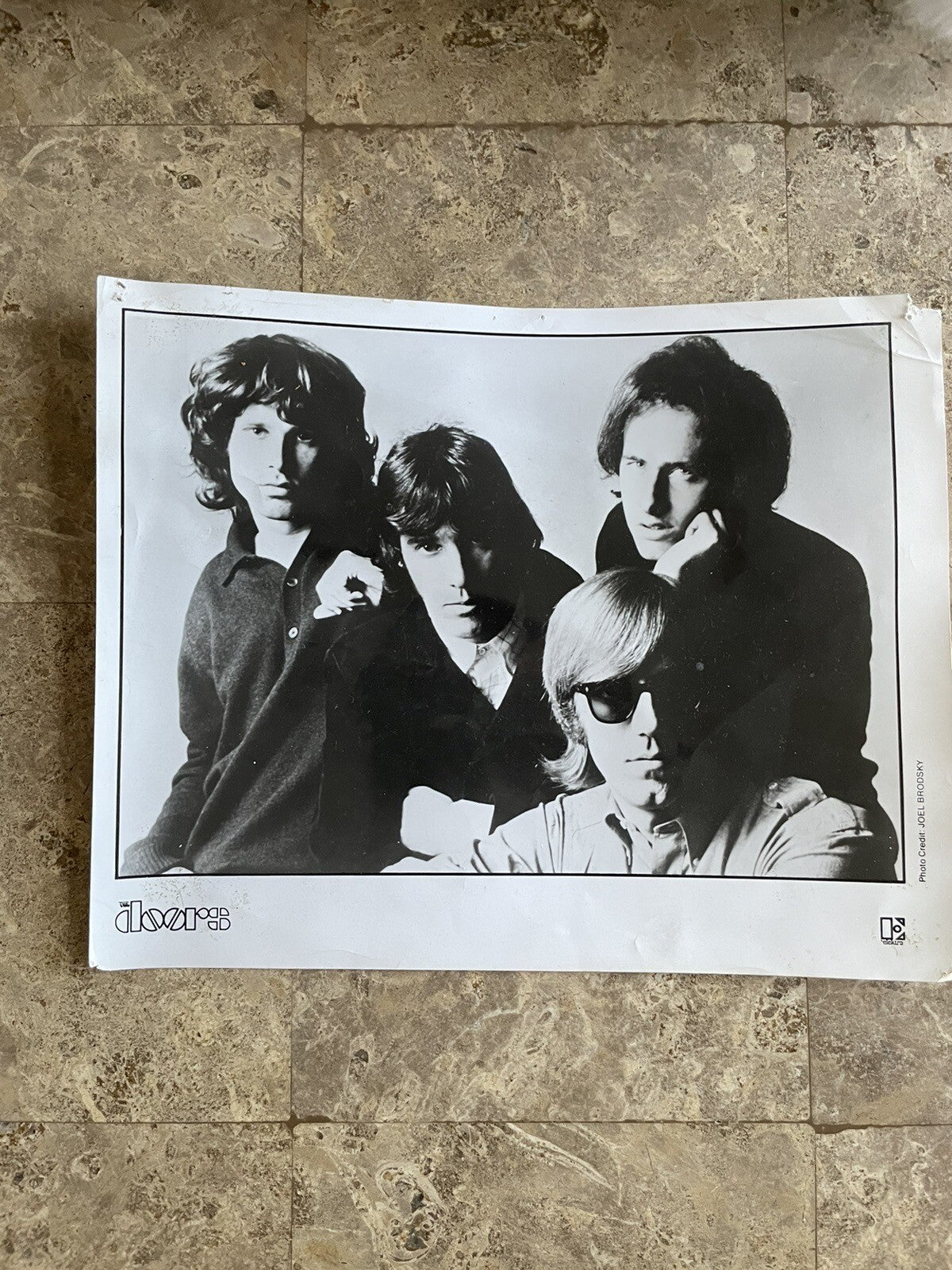 The Doors Photo with Photo Credit: Joel Brodsky
